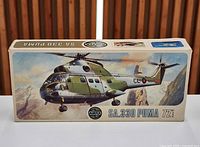 Box top showing artwork and branding