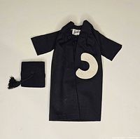 Graduation robe and cap overview