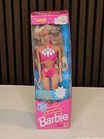 Front view of sealed Sun Jewel Barbie box