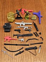 Group shot of all accessories laid out on tabletop