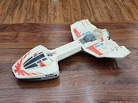Top view of assembled Star Bird Avenger showing decals, overall wear