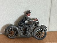 Right side view showing rider and motorcycle details