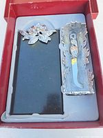 Set in original box showing board, spreader, tray