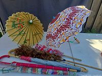 Group view of all items on table