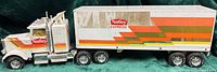 Full side view of Nylint Nalley Express semi truck with trailer