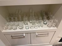 Overall view of entire assortment on shelf