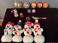 Group view of all ornaments laid out