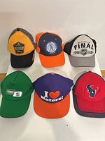 Six caps layout overview