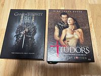 Front covers of both DVD sets