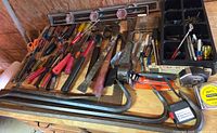 Overview of entire lot on workbench
