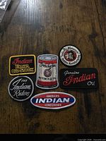Front view showing all six patches