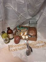 Group shot showing majority of items in cardboard tray