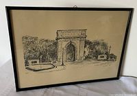Full view of framed print