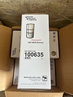 Box showing Energy Efficient Lighting WS-P2027-LED model number