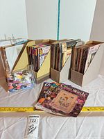 Full lot with magazine holders, floss bag, loose magazines