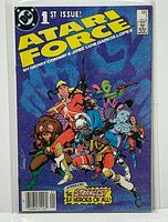 Front cover of Atari Force #1, bagged and boarded