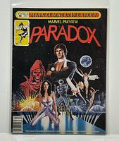 Front view of Marvel Preview Paradox #24 in bag