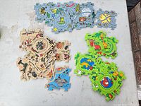 All tile groups showing theme variations and quantities