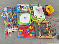 All items laid out together for overview