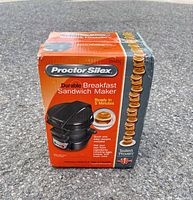 Front of retail box showing brand, model and product image