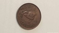Obverse wren design side dated 1939