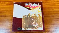 Led Zeppelin II front cover showing artwork and overall condition