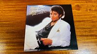 Front jacket of Michael Jackson Thriller LP