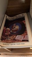 Cover of one Cross Stitch & Counted Crafts magazine (1985 Christmas issue)