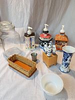 Group shot showing all items in lot