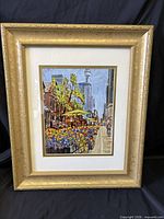 Full view of framed print