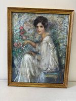 Front view of framed print showing full artwork and frame