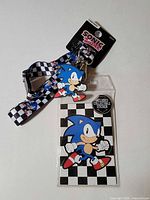 Full view of lanyard, rubber charm and badge holder