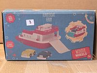 boxed Battat Wonder Wheels Ferry Boat set front view