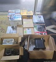Group photo of all boxed and loose items