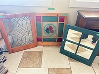 Group shot of all three panels