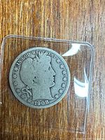 Obverse showing 1908 date and Liberty head with stars and motto