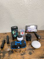 Group shot showing all items on table