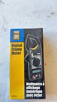 Front of original box showing brand and model
