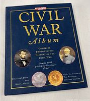 Front cover of Civil War Album hardcover book