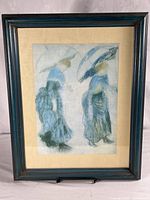 Full view of framed Renoir print
