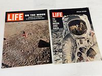 Both magazines side by side showing covers