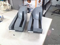 Front view of two Digital Check TS240 scanners