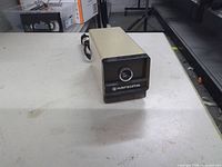 Front view showing Hunt Boston logo and sharpening port
