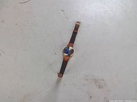 Full watch laid out strap extended