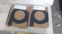 Two closed Poly boxes labeled Blackwire 5220