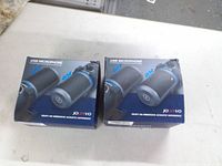 Front view of both Jounivo microphone boxes