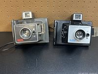 Front view of both cameras side by side