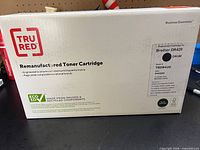 Front of box showing TRU RED branding and model TRDR420