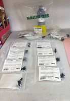 Overview of multiple sealed packs with McMaster-Carr outer bag