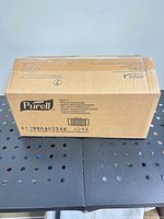 Sealed Purell branded shipping box exterior